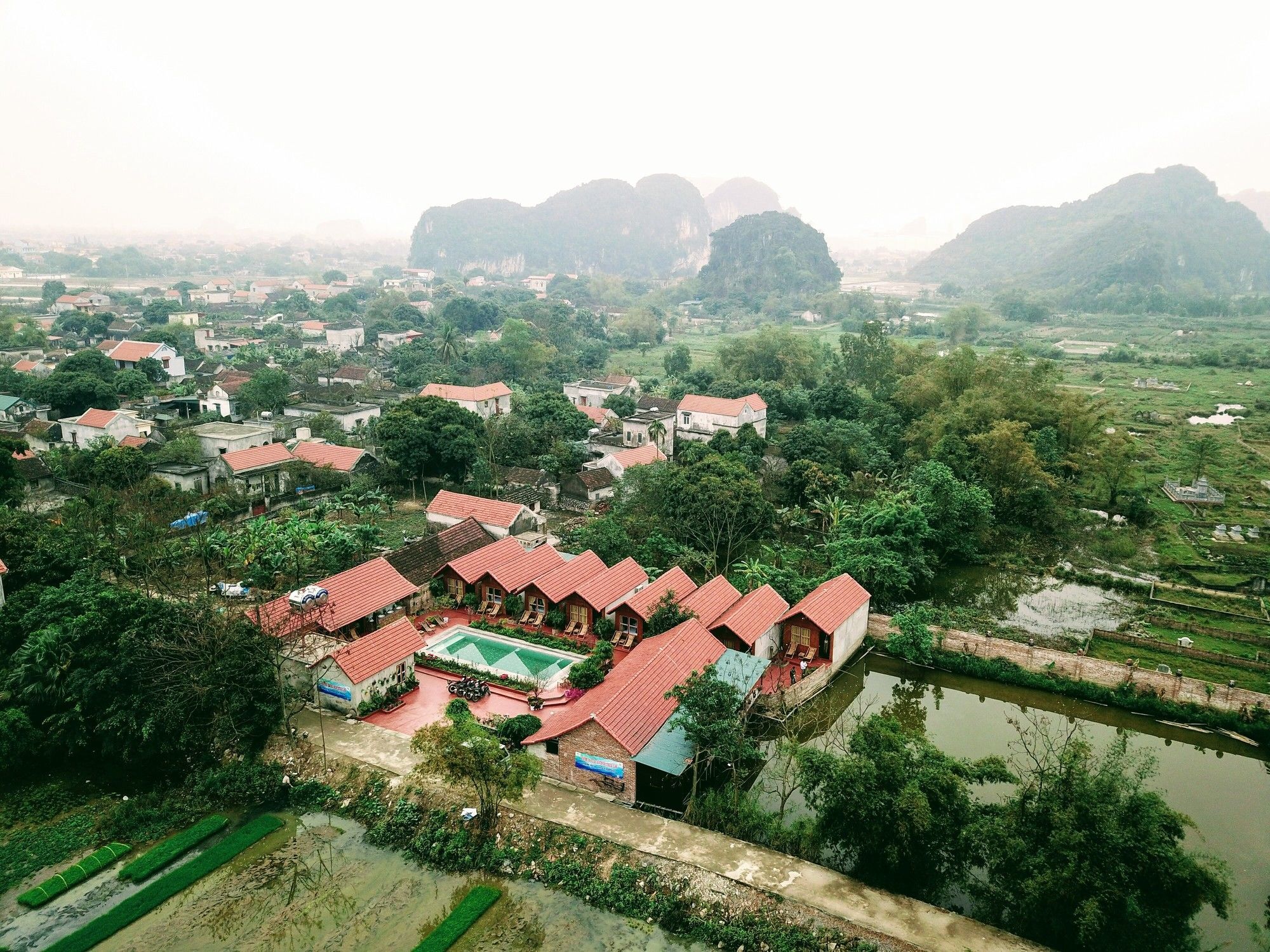 Tam Coc Garden Homestay Ninh Bình Exteriör bild